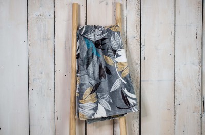 Deka Micro 150*200 cm Silver leafs