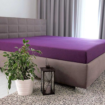 Prostěradlo DE LUXE - FIALOVÁ (2. jakost)