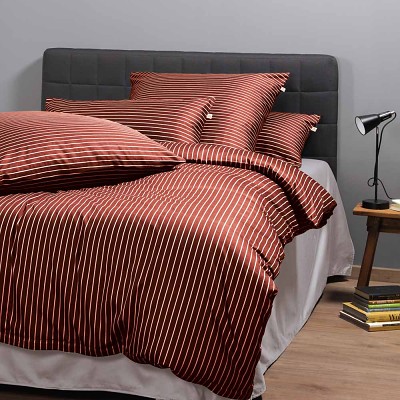 Povlečení IRISETTE VERONA PRUHY ČERVENÉ