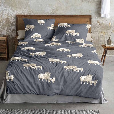 Povlečení IRISETTE MODRÉ OVCE