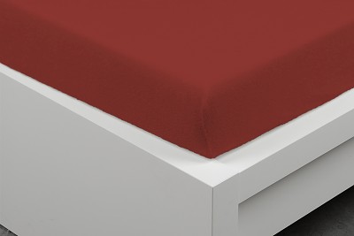 Prostěradlo FROTÉ - červené (2. jakost)